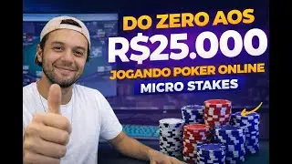 Eu Ganhei R$25.000 Jogando Poker Online