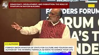 Democracy, Development, and Disruption | Keynote | BW Disrupt Founders Forum 2025