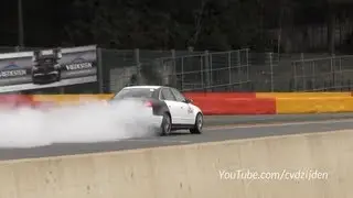 Modified Audi RS4 Blowing up his gearbox!