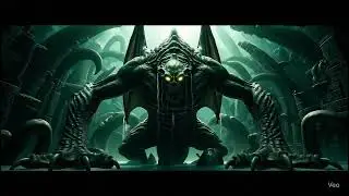 Cthulhu Awakens from R'lyeh! | A Lovecraftian Cosmic Horror Animation #Cthulhu #AIanimation #Veo3