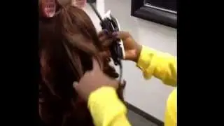How i razor cut brazilian hair ..