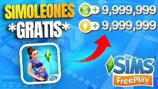 ✅ COMO TENER SIMOLEONES ILIMITADOS en SIMS FREEPLAY 2024 (iPhone/Android)