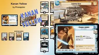 SHIELDED CREATURES l Kanan Yellow l Star Wars Unlimited