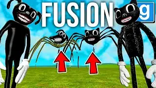 CARTOON CAT AND CARTOON DOG HEAD! Trevor Henderson Head Swap Part 1! - Garry's Mod Sandbox