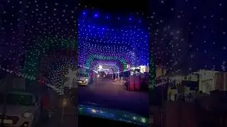 Amazing Christmas decoration #bhimavaram chinapeta Lutheran church