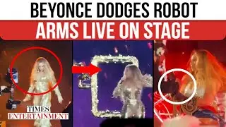 Beyonce DODGES DANGER In Live Robot Mishap | Cowboy Carter Hit By Tech Fail