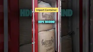 Hdpe Regrind | plastic Grinding  Scrap #plasticimport