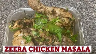 ZEERA CHICKEN MASALA || EASY RECIPE || MUST TRY || PAKISTANI VLOGGER IN USA ||