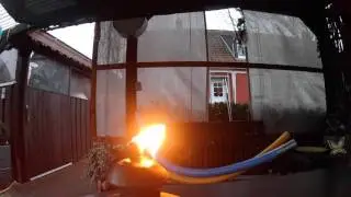Slow Motion Fire - Runcam2 Test