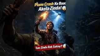 Plane crash ke baad akela zinda rehne wala aadmi 😱#chhupihuiduniya #facts #unknownreality #shorts