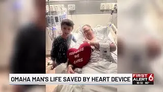 Omaha man helps lead safety advocacy initiative after life saved by AED
