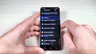 C&oacute;mo desactivar la asistente de voz (TalkBack) en Samsung Galaxy S21 (Plus & Ultra)