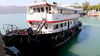 [坪洲街渡] 「WING YIP 10 永業10」 離開坪洲.departure from Peng Chau