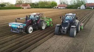ÉNORME CHANTIER de PLANTATION de POMMES DE TERRE 2025 🥔 avec un DOUBLET DE VALTRA