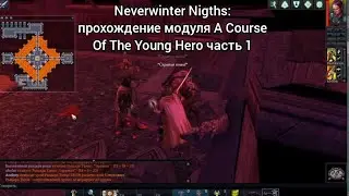 Neverwinter Nigths: прохождение модуля A Course Of The Young Hero часть 1