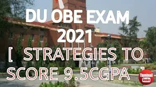 obe exam du | obe exam preparation follow these steps to score 9.5CGPA | delhi university
