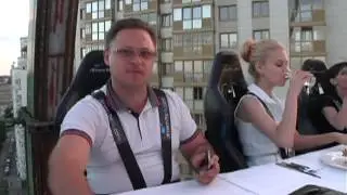 Cюжет телеканала Россия 2 о Dinner in the sky, программа 