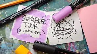 SKETCHBOOK TOUR TIMEEEE!!!! (someone teach me to make these in a timely manner) 