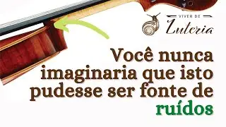 Você nunca imaginaria que isto pudesse ser fonte de ruídos