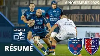 Pro D2 J10 : le r&eacute;sum&eacute; de Grenoble vs B&eacute;ziers - Saison 2025/26