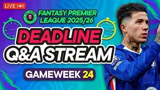 FPL GW24 LIVE DEADLINE STREAM 📸 | Who starts for Chelsea? 🔵 | Fantasy Premier League 2025/26