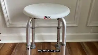 Carex Compact Shower Stool