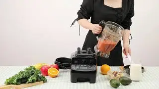 Homgeek High-Speed Professional Blender - How to make tomato pepper