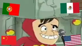 El Chapulín Animado:Comparación de doblaje(Chapolin Animado: Dublagens ao redor do mundo)