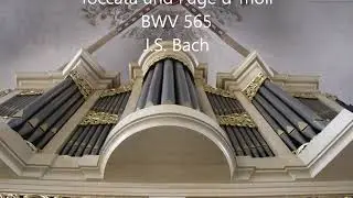 Bach, Toccata und Fuge d-moll BWV 565, Bram Brandemann, orgel