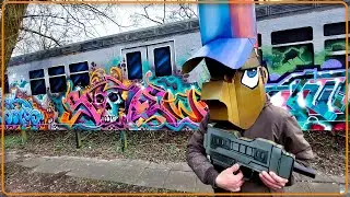 Graffiti am Funk-Train mit Juwel. (Folge.15)