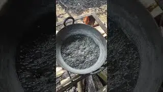 Making of Gun powder 10% Sulphur 15% softwood charcoal 75%  Potassium Nitrate 3 mixture combination