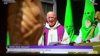 Procesión Cofradía Siete Palabras, Viernes Santo 2022 Aragón tv