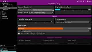 Dica para regular a latencia e carga de CPU no Stereo Tool