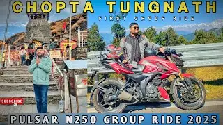 Chopta Ride 2025 | Delhi to Mini Switzerland on Epi.1 | Pulsar N250 Group Ride | Biker&rsquo;s Dream Ride 