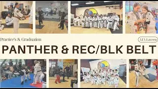 ATA Laveen Panther & Level 1 Recommended Black Belt | Practices & Mid-term/ Graduation