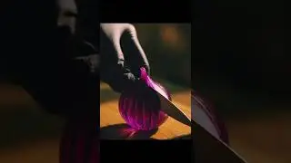 Cutting Glass Onion 🧅 #asmr|Satisfying Glass cutting Onion 🔪#asmr #shorts|Asmr Onion cutting #ai 💯