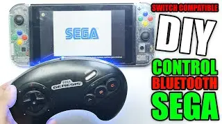CONVERTIR a CONTROL bluetooth ❗SEGA GENESIS / MEGADRIVE❗ para NINTENDO SWITCH con ESP32