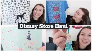 Disney Store UK Merchandise Haul  l  aclaireytale