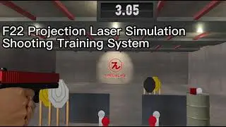 F22 Interactive Projection Laser Simulation Shooting Training