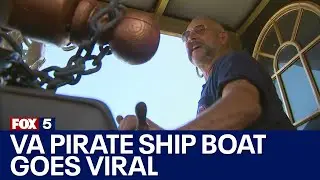 Virginia man builds more than 30 life-size pirate ships | FOX 5 DC
