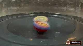 Where Did That Sudden Boost Of Power Come From?! #epicbeybladebattle!