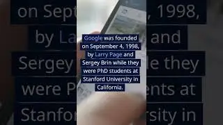 Its parent company Alphabet | Google was founded | google Wikipedia