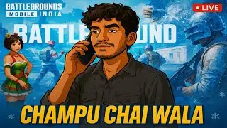 🔥 CHAMPU CHAI WALA | BGMI LIVE RUSH GAMEPLAY | 20+ KILLS CHALLENGE | ACE DOMINATOR 🔥