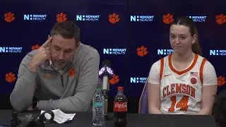 Clemson women's basketball coach Shawn Poppie's opening statement after OT win over Wake Forest