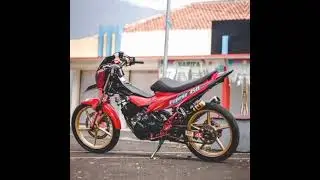 STORY WA SATRIA FU ROAD RACE STYLE [SUPER RED]