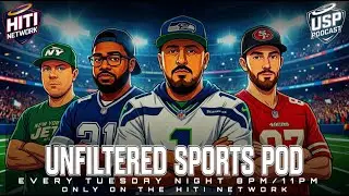 NFL PODCAST- UFILTERED SPORTS WEEK 18 RECAP