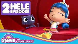 En Kongelig Stank og Kosmisk Nysing 🌈 2 Hele Episoder 🌈 Sanne og Regnbueriket 🌈