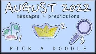 AUGUST 2022 🐤 Messages & Predictions | Pick A Card | In-Depth Tarot Reading*✭˚･ﾟ