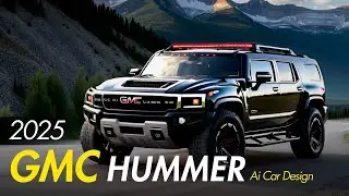 GMC Hummer  2025 Ai Concept Car Design #aicars #gmc