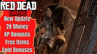 Red Dead Online Weekly Update Today Gold And XP Bonuses Free Items In RDR2 Online